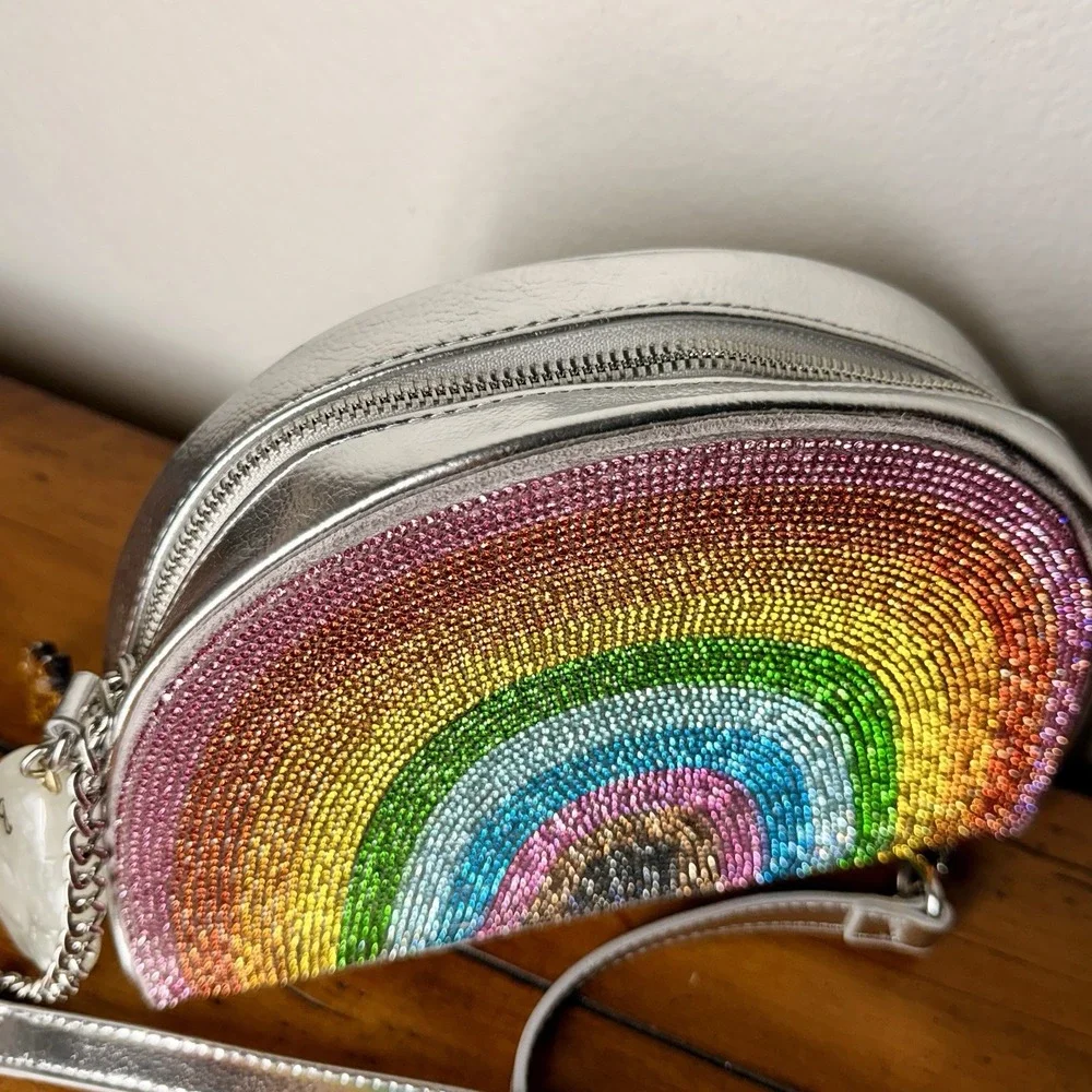 Betsey Johnson Kitsch Over The Rainbow Crossbody Bag BJ32930P Pride